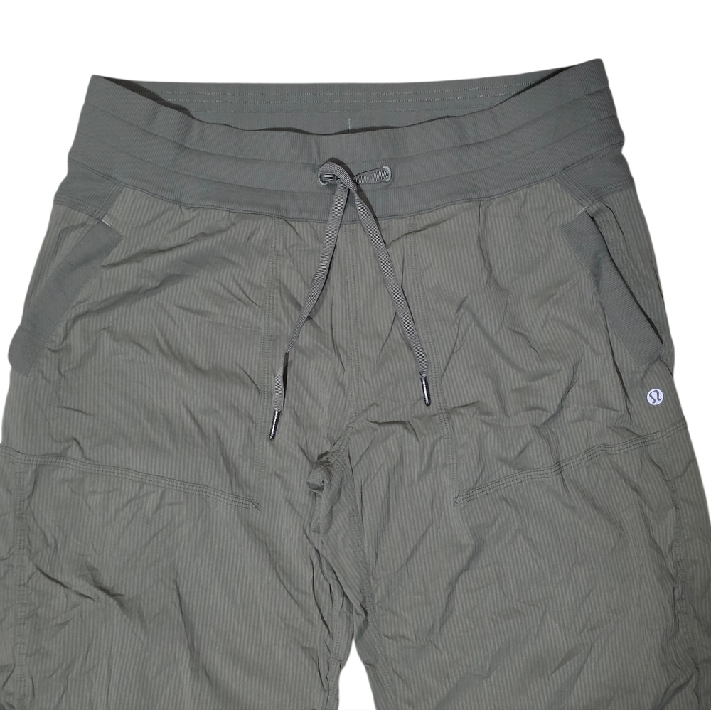 Lululemon Studio Pant Fatigue Green Size 12 - Picture 5 of 10